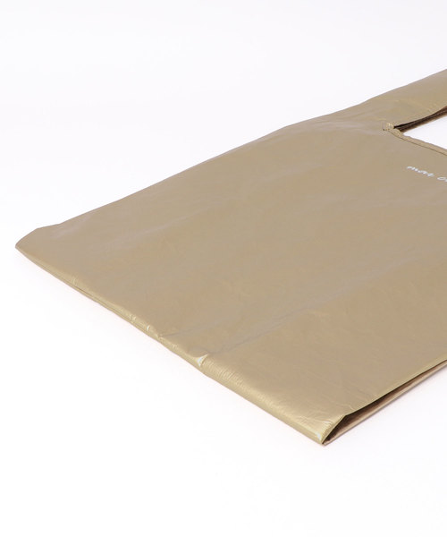 mar cielo.(マルシエロ)の「【mar cielo/マルシエロ】マルシェバッグ(エコバッグ/サブバッグ・レディース・シルバー/ゴールド・ONE SIZE)」の4枚目の写真