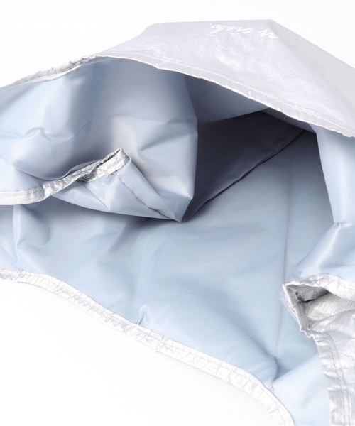 mar cielo.(マルシエロ)の「【mar cielo/マルシエロ】マルシェバッグ(エコバッグ/サブバッグ・レディース・シルバー/ゴールド・ONE SIZE)」の6枚目の写真