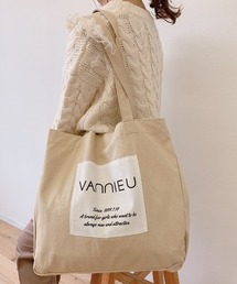 VANNIE U | ロゴタグトートバッグ/エコバッグ(トートバッグ)