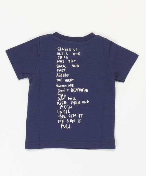 Mark Gonzales(マーク・ゴンザレス)の「MARK GONZALES/マークゴンザレス Tシャツ(Tシャツ/カットソー・キッズ・オフホワイト/ネイビー・100cm/110cm/130cm/90cm/140cm/120cm)」の3枚目の写真