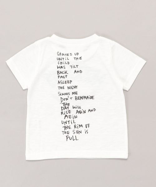 Mark Gonzales(マーク・ゴンザレス)の「MARK GONZALES/マークゴンザレス Tシャツ(Tシャツ/カットソー・キッズ・オフホワイト/ネイビー・100cm/110cm/130cm/90cm/140cm/120cm)」の4枚目の写真
