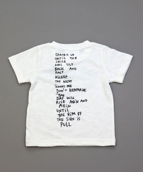 Mark Gonzales(マーク・ゴンザレス)の「MARK GONZALES/マークゴンザレス Tシャツ(Tシャツ/カットソー・キッズ・オフホワイト/ネイビー・100cm/110cm/130cm/90cm/140cm/120cm)」の10枚目の写真