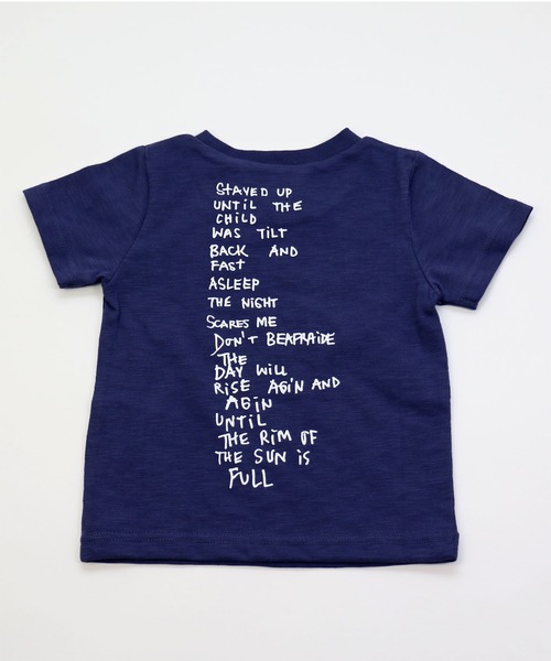 Mark Gonzales(マーク・ゴンザレス)の「MARK GONZALES/マークゴンザレス Tシャツ(Tシャツ/カットソー・キッズ・オフホワイト/ネイビー・100cm/110cm/130cm/90cm/140cm/120cm)」の7枚目の写真