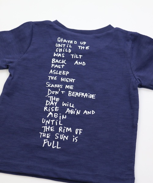 Mark Gonzales(マーク・ゴンザレス)の「MARK GONZALES/マークゴンザレス Tシャツ(Tシャツ/カットソー・キッズ・オフホワイト/ネイビー・100cm/110cm/130cm/90cm/140cm/120cm)」の6枚目の写真