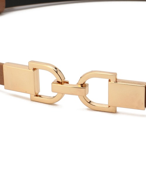 NARACAMICIE（ナラカミーチェ）の「細ベルト（ベルト・レディース・ベージュ/ブラウン・FREE）」の6枚目の写真