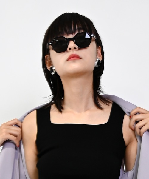 Narcissus（ナルシス）の「【cheap!!by vaNite】ヘキサゴンサングラス（サングラス・レディース・ブラック/ベージュ・FREE）」の15枚目の写真