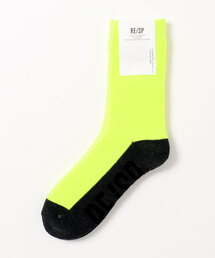 RE/SP | RE/SP 2 tone Neon socks / アールイーエスピー 2トーンネオンソックス(シューケア用品)