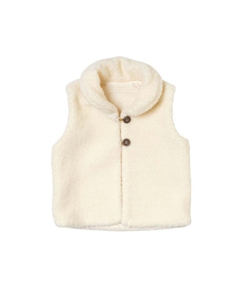 【セール】Hoppetta ボアリバーシブルベスト（ベスト）｜Hoppetta（ホッペッタ）
