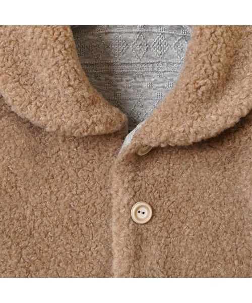 【セール】Hoppetta ボアリバーシブルベスト（ベスト）｜Hoppetta（ホッペッタ）