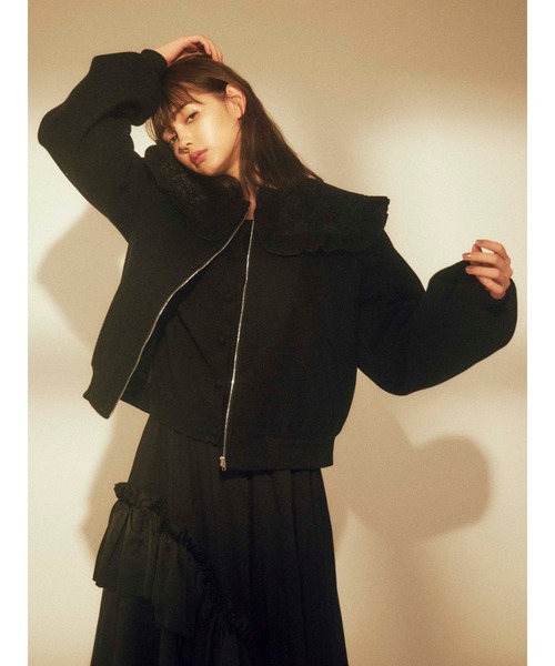 セール Jenny メリージェニー のファッション Merry レースセーラーブルゾン テーラードジャケット Merry