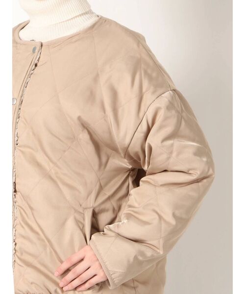 GYDA（ジェイダ）の「【ZOZO限定】裏ボアリバーシブルキルティングブルゾン（ブルゾン・レディース・ベージュ/カーキ・FREE）」の18枚目の写真