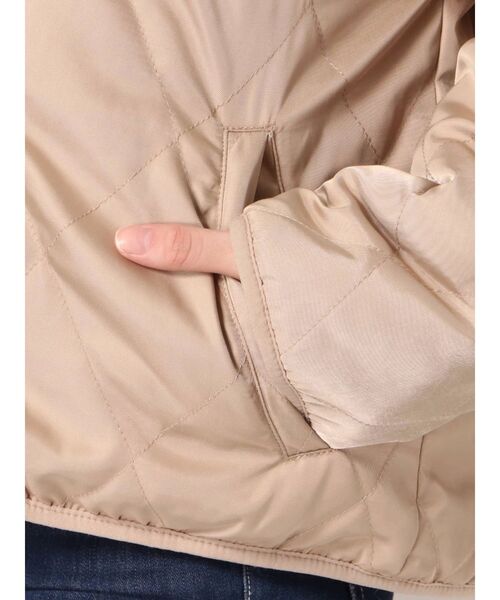 GYDA（ジェイダ）の「【ZOZO限定】裏ボアリバーシブルキルティングブルゾン（ブルゾン・レディース・ベージュ/カーキ・FREE）」の19枚目の写真