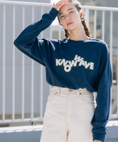 【KNOW WAVE】ノウ・ウェイブ Volume Issue LS Tee KNOW WAVE（ノウ ウェイブ）の「【Know Wave/ノウ ウェイブ