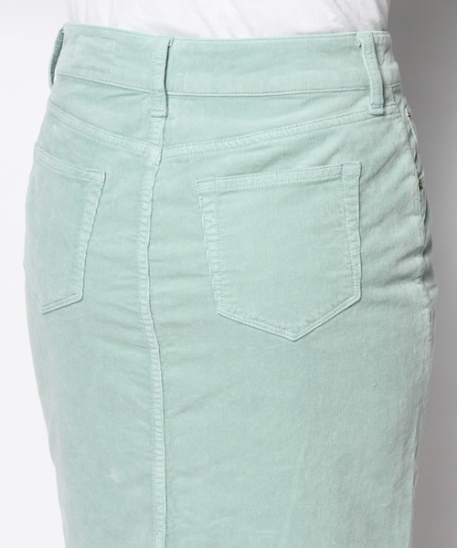 SHIPS for women（シップスフォーウィメン）の「★★【CLASSY.12月号掲載】コーデュロイ タイトスカート（スカート・レディース・ライトグレー/ライトグリーン/ライトブルー/ネイビー・SMALL/MEDIUM）」の8枚目の写真