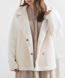 フェイクムートンボアコート