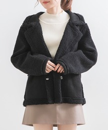 フェイクムートンボアコート