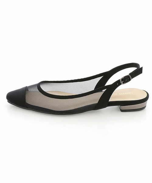 NEUE THE MARKET(ノイエザマーケット)の「シアーバックストラップパンプス/91201【日本製】(パンプス・レディース・ベージュ/ブルー/ブラウン/ブラック・23.5cm/22.5cm/23cm/24.5cm/24cm)」の5枚目の写真