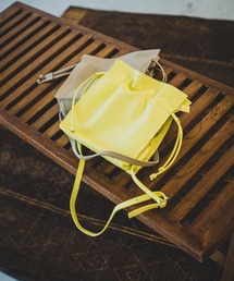 BEAMS LIGHTS | MARCO BIANCHINI / レザー 巾着BAG(トートバッグ)