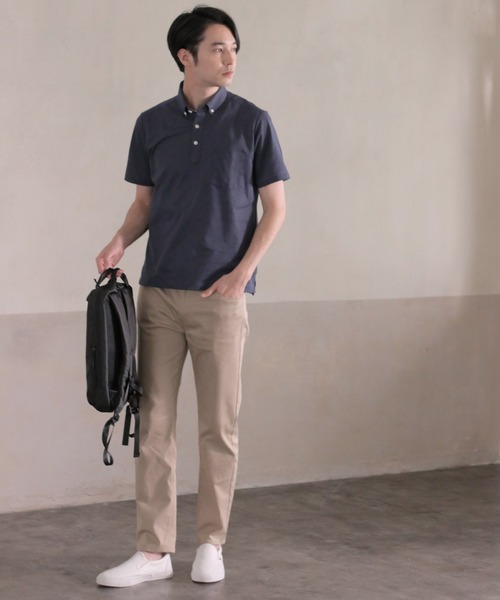 ikka（イッカ）の「コーティングコンパクトリュック（バックパック/リュック・メンズ・ブラック/ネイビー・FREE）」の16枚目の写真