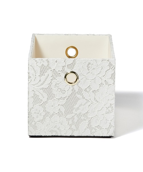 レース スタッキングボックス S アイボリー 収納グッズ Francfranc フランフラン のファッション通販 Zozotown