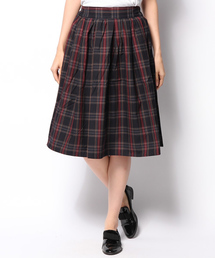 WEGO | WEGO/チェックミドル丈スカート(スカート)