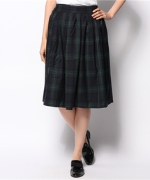 WEGO | WEGO/チェックミドル丈スカート(スカート)