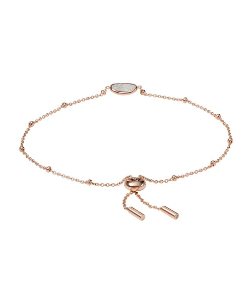 FOSSIL(フォッシル)の「フォッシル アクセサリー レディース ブレスレット ローズゴールド JF03647791(ブレスレット・レディース・ピンクゴールド・FREE)」の2枚目の写真