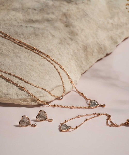 FOSSIL(フォッシル)の「フォッシル アクセサリー レディース ブレスレット ローズゴールド JF03647791(ブレスレット・レディース・ピンクゴールド・FREE)」の4枚目の写真
