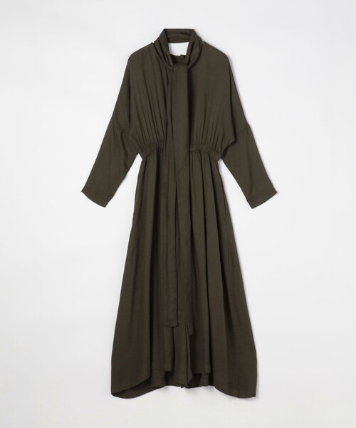BLACK CRANE WIDE JUMPER レーヨンウール オールインワン