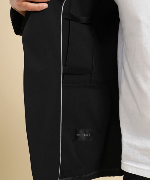 TETE HOMME（テットオム）の「ストレッチナイロンセットアップ（セットアップ・メンズ・ブラック/ネイビー・MEDIUM/LARGE/X-LARGE）」の9枚目の写真