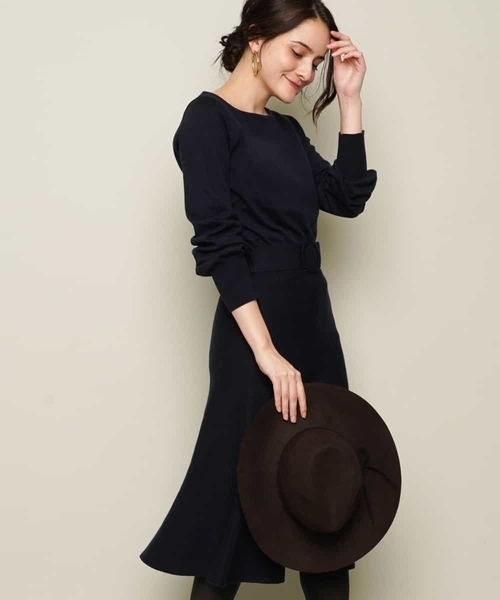 当店人気 送料無料 ニットワンピース 安いそれに目立つ Blackcolors Com Py