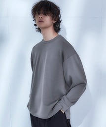 Loose/ルース | ドレープ トロミポンチカットソー ロンT(Tシャツ/カットソー)