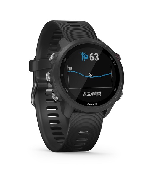 GARMIN(ガーミン)の「GARMIN / ForeAthlete 245 GPS ランニングウォッチ(BEAMS Exclusive)(デジタル腕時計・メンズ・パープル/オレンジ・ONE SIZE)」の21枚目の写真