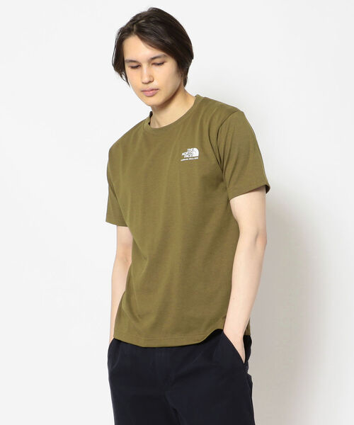 THE NORTH FACE（ザノースフェイス）の「THE NORTH FACE/ザ・ノースフェイス　S/S Historical Logo Tee ショートスリーブヒストリカルロゴティー NT32159（Tシャツ/カットソー・メンズ・ホワイト/ブラック/オリーブ・MEDIUM/LARGE/X-LARGE）」の8枚目の写真
