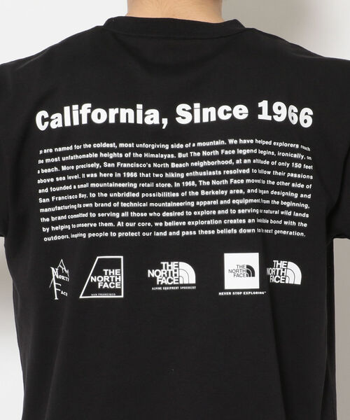 THE NORTH FACE（ザノースフェイス）の「THE NORTH FACE/ザ・ノースフェイス　S/S Historical Logo Tee ショートスリーブヒストリカルロゴティー NT32159（Tシャツ/カットソー・メンズ・ホワイト/ブラック/オリーブ・MEDIUM/LARGE/X-LARGE）」の12枚目の写真