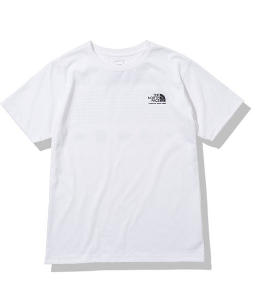 THE NORTH FACE（ザノースフェイス）の「THE NORTH FACE/ザ・ノースフェイス　S/S Historical Logo Tee ショートスリーブヒストリカルロゴティー NT32159（Tシャツ/カットソー・メンズ・ホワイト/ブラック/オリーブ・MEDIUM/LARGE/X-LARGE）」の6枚目の写真