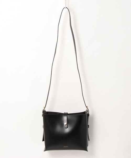 Factor=(ファクターイコール)の「巾着付キャレショルダートートバッグ(ショルダーバッグ・レディース・ブラック/キャメル/グレイッシュベージュ・FREE)」の13枚目の写真