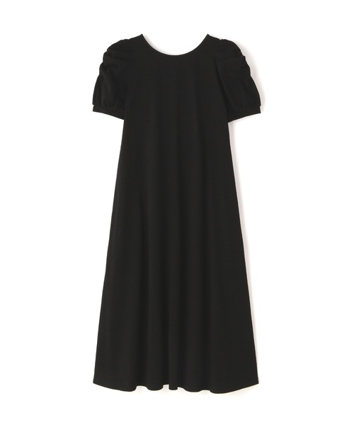 FREE'S MART（フリーズマート）の「【Sシリーズ対応】袖コンシャスカットソーマキシワンピース（ワンピース・レディース・ブラック/ブルー/ホワイト・MEDIUM/SMALL）」の2枚目の写真