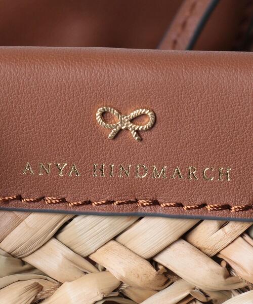 ANYA HINDMARCH（アニヤハインドマーチ）の「＜ANYA HINDMARCH（アニヤ・ハインドマーチ）＞EYES バスケット バッグ ■■■（かごバッグ・レディース・ナチュラル・FREE）」の3枚目の写真