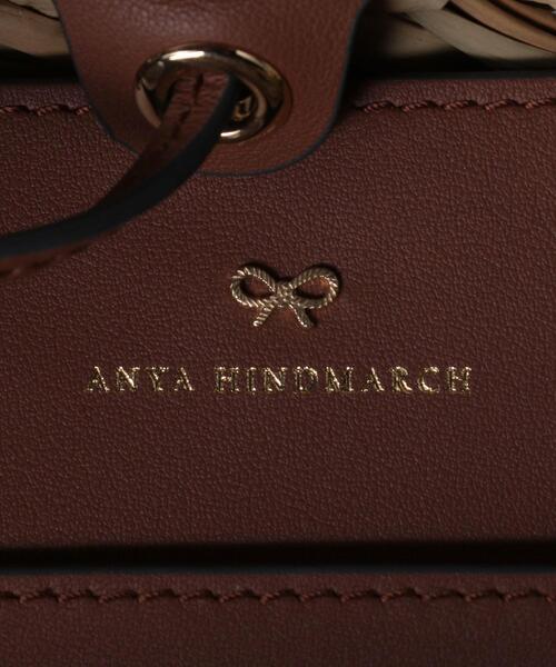 ANYA HINDMARCH（アニヤハインドマーチ）の「＜ANYA HINDMARCH（アニヤ・ハインドマーチ）＞EYES バスケット バッグ ■■■（かごバッグ・レディース・ナチュラル・FREE）」の4枚目の写真