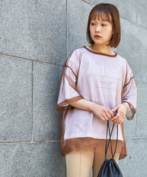 mikke | シアーニットプルオーバー(Tシャツ/カットソー)