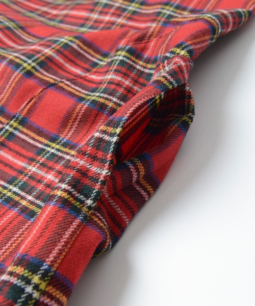 WOOL CHECK SLIP DRESS ウールチェックスリップドレス