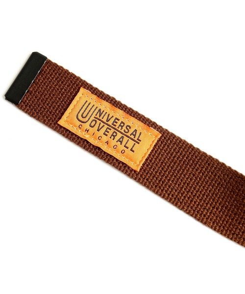 UNIVERSAL OVERALL(ユニバーサルオーバーオール)の「UNIVERSAL OVERALL フランスカンベルト(ベルト・メンズ・オレンジ/ブラウン/グレー/オリーブ/レッド/アイボリー/ブラック・FREE)」の9枚目の写真