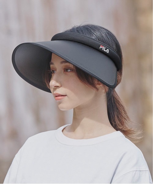 FILA】PRINT CLIP VISOR / 【フィラ】 プリント クリップ