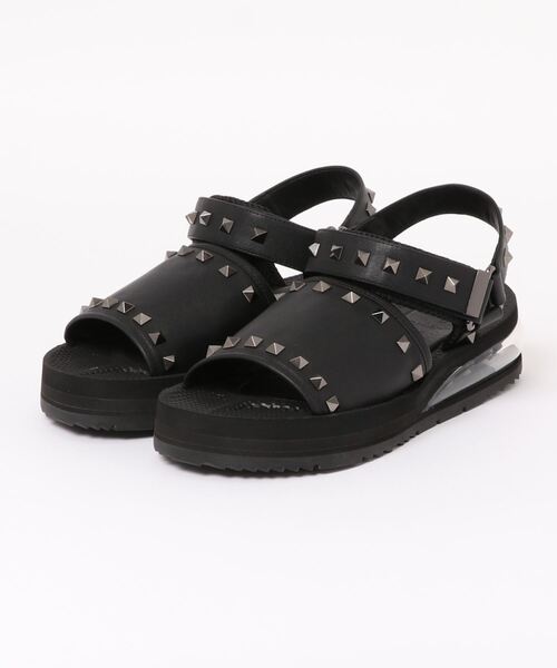 Maison U（メゾン ユー）の「メゾン ユー/MAISON U エアスポーツスタッズサンダル（サンダル・メンズ・ブラック・42/41/43）」の4枚目の写真