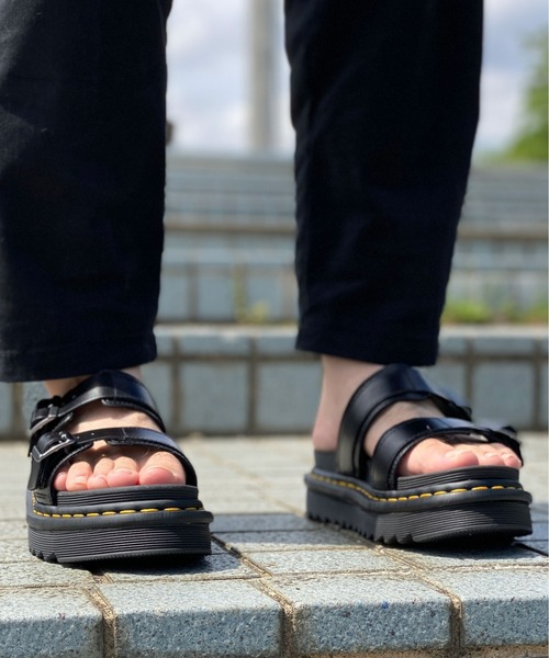 限定 サンダル Dr.Martens ドクターマーチン Dr Martens ATHENS SLIDE 24869001 UK9（27cm 27.5cn 28cm）BLACK / 黒