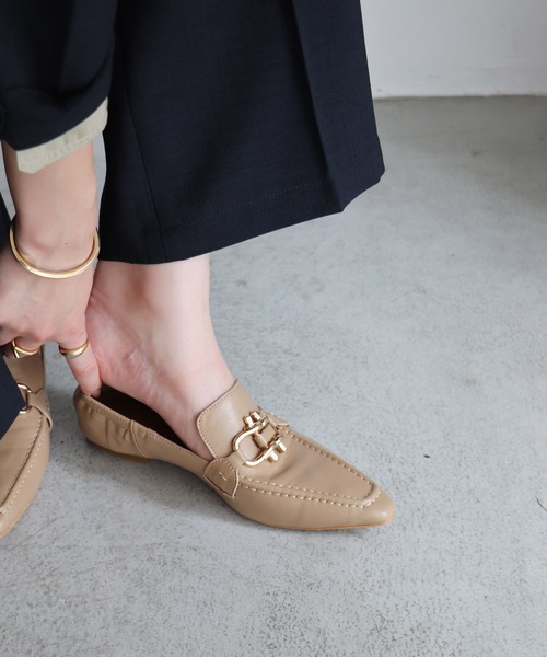 EVOL(イーボル)の「【EVOL】 シャーリングソフトビットローファー IR9693(ローファー・レディース・ブラック/ベージュ/ブラック系その他・22.5cm/23.5cm/24.5cm/23.0cm/24.0cm/25.0cm)」の21枚目の写真