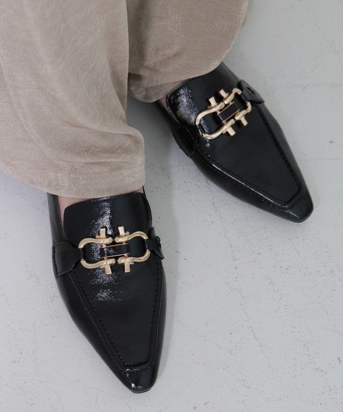 EVOL(イーボル)の「【EVOL】 シャーリングソフトビットローファー IR9693(ローファー・レディース・ブラック/ベージュ/ブラック系その他・22.5cm/23.5cm/24.5cm/23.0cm/24.0cm/25.0cm)」の14枚目の写真