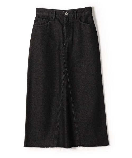 SHIPS(シップス)の「デニムロングスカート◆(デニムスカート・レディース・ブラック/ブルー・40/38/36)」の10枚目の写真