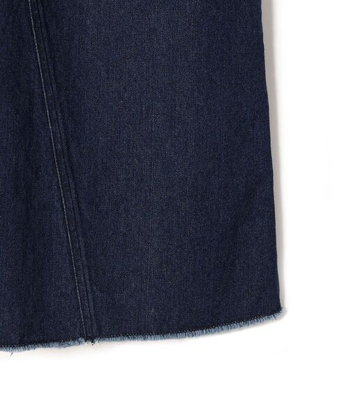 SHIPS(シップス)の「デニムロングスカート◆(デニムスカート・レディース・ブラック/ブルー・40/38/36)」の6枚目の写真